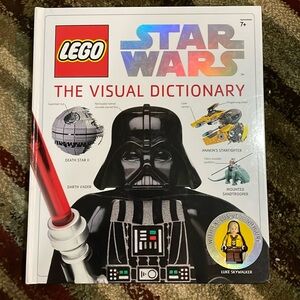Lego Star Wars the Visual Dictionary Book with Luke Skywalker Mini Figure